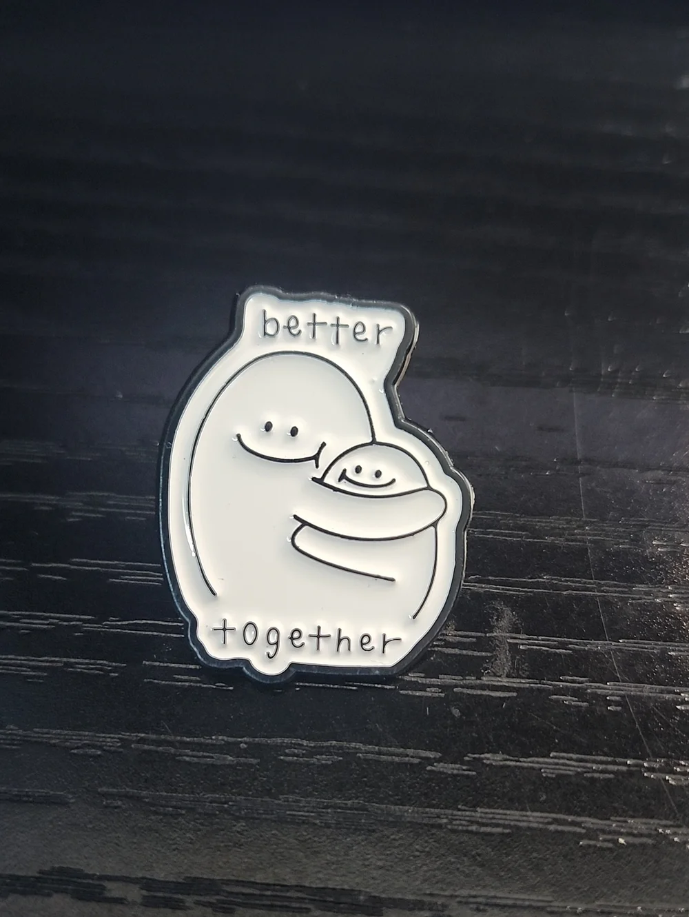 Better Together Hugs Enamel Pin